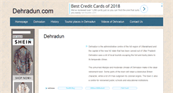 Desktop Screenshot of dehradun.com